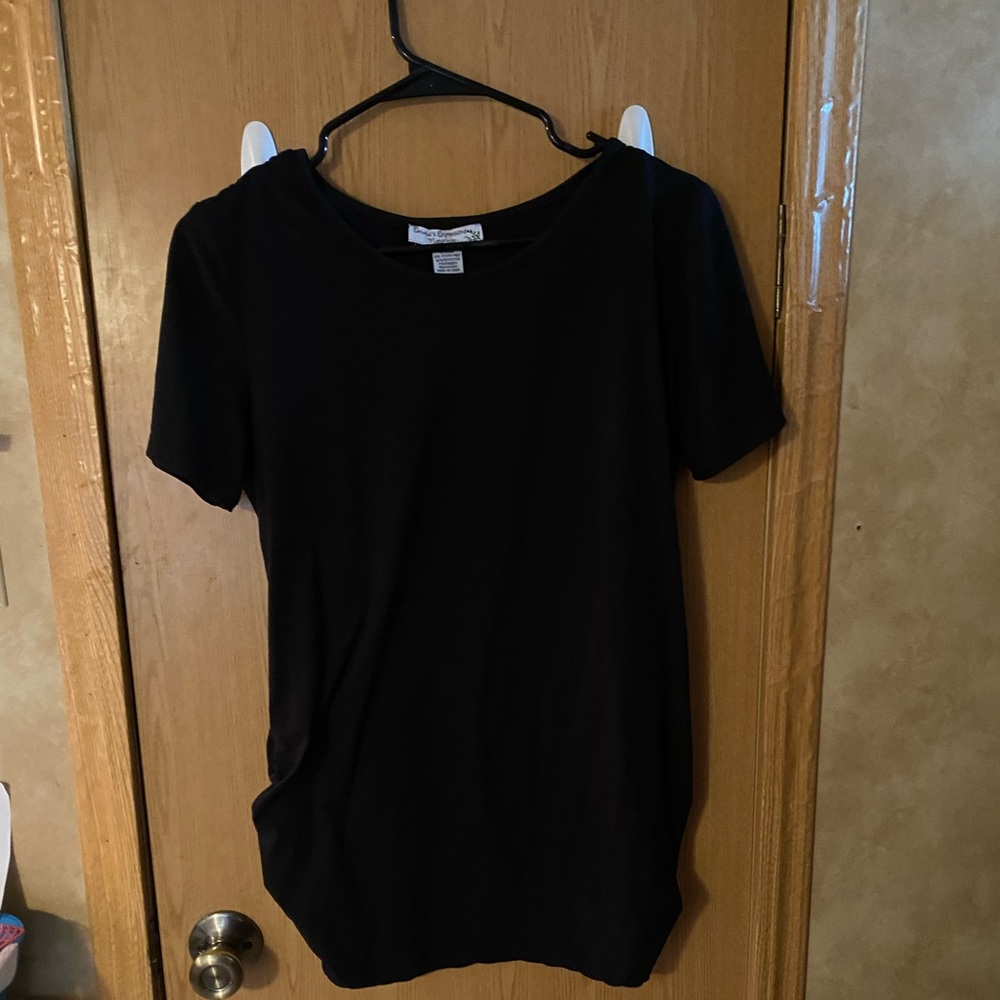 Black Maternity Shirt Size L